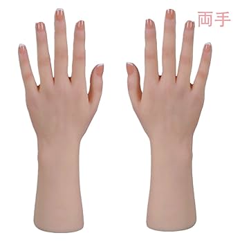 未使用品！MODEL HAND ネイルケア用モデルハンド 2個セット Amazon.co.jp: STモデルハンド セット : ビューティー